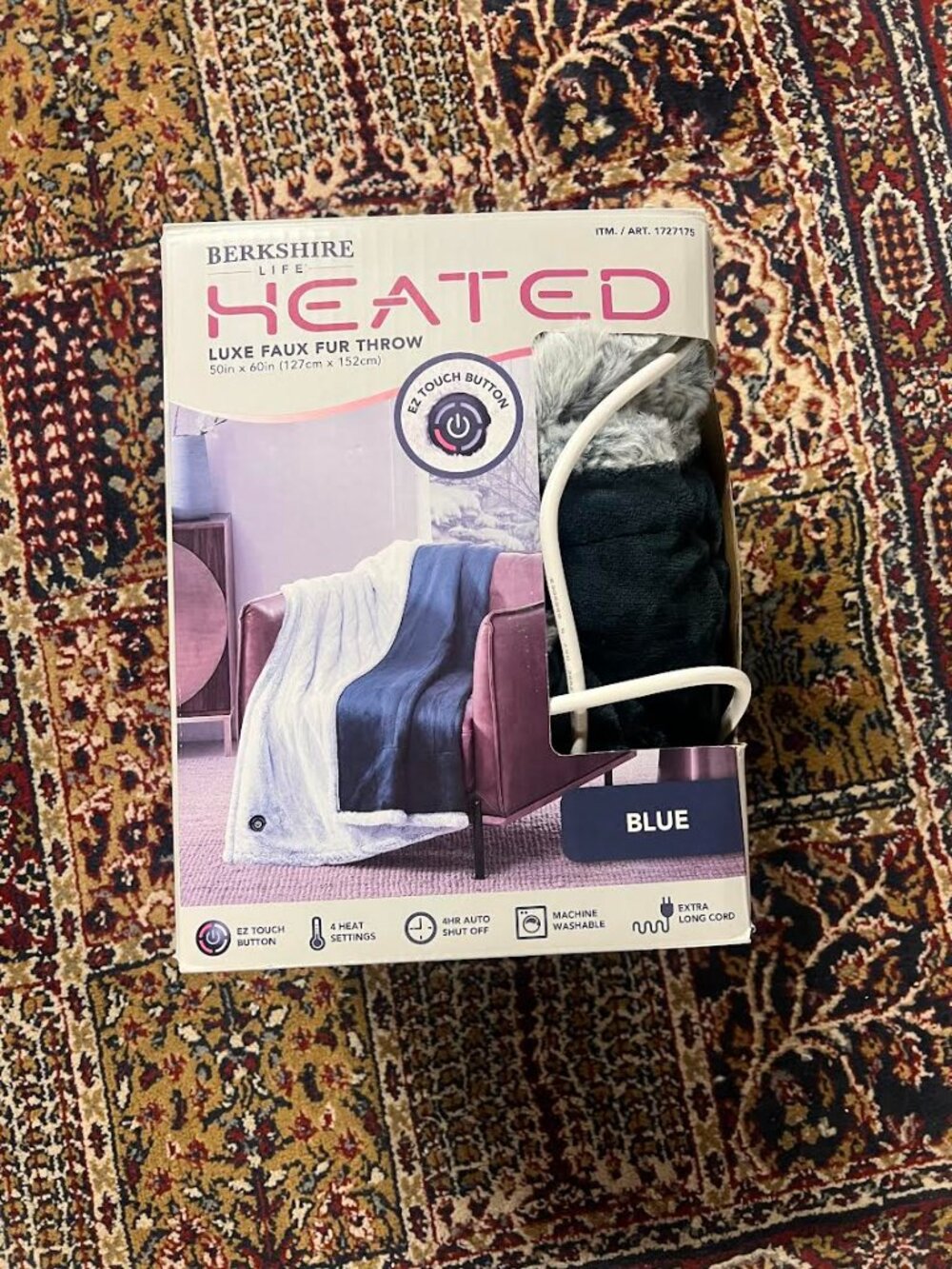 Berkshire Heated Blanket Electric NIB